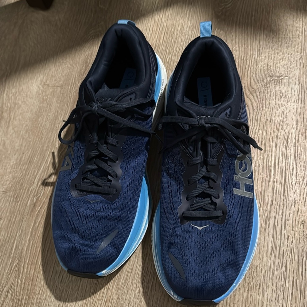 Hoka Blue Sneakers Athletic Style, 11.5D